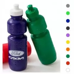 Garrafa Squeeze Plástico com Tampa Rosqueável Personalizada 